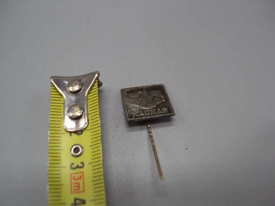 Знак Kaunas Каунас крепость Литва архитектура замок игла №16991 Ціна