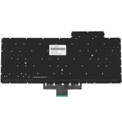 фото, Клавіатура для ноутбука ASUS (GU603H series) rus, black, без фрейму, підвіска клавіш (RGB)