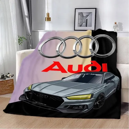 Плед 3D Audi 2595_B 12421 135х160 см Ціна