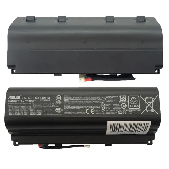 Батарея для ноутбука Asus A42N1403 (ROGs: G751JM, G751JT, G751JY series) 15V 88Wh Black Ціна