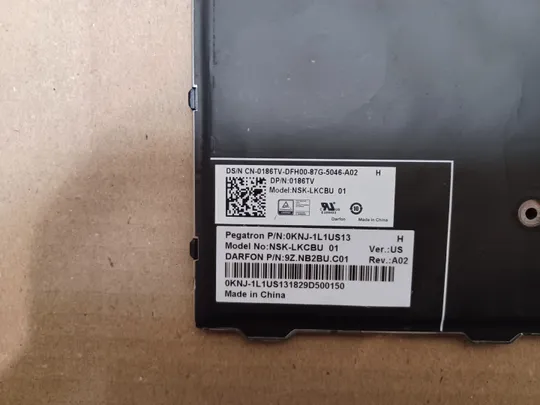 номер1064-3 Keyboard Клавіатура 0186TV 9Z.NB2BU.C01 для DELL LATITUDE 14 5420 5424 RUGGED Latitude 12 14 Rugged Extreme 7204 5404 7404 5414 7414  оригінал Де купити