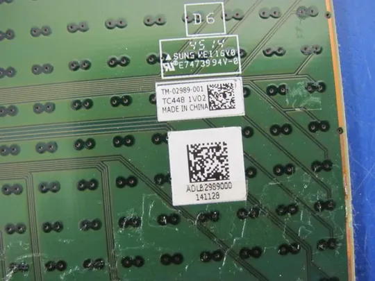 №197-12 тачпад TM-02989-001 ADLB2989000 для TOSHIBA L50-B L50B L50 B L55 B S55T B S55 B оригінал Продаж