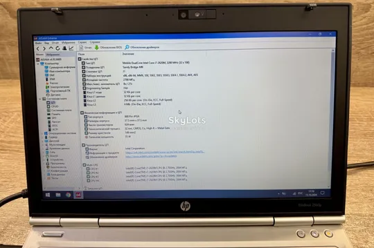 ноутбук hp elitebook 2560p-intel core i7-2620m-8gb ram ddr3 Продаж