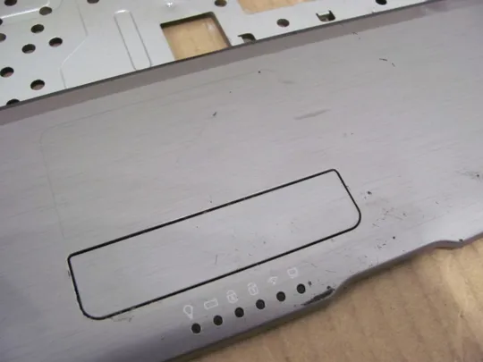 номер0138-16 Кришка панель палмрест та тачпад 60.4N011.001 для MEDION P7624 P7812 оригінал Продаж