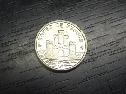 фото, 5 пенсів 2009 Мен