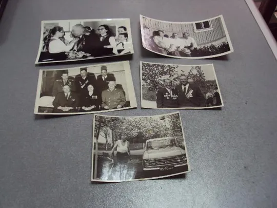 фотография два герой советского союза гсс лот 5 шт №12098 Ціна