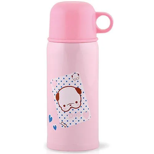 Термос Fissman Щенок VA-9681-360 360 мл розовый Ціна