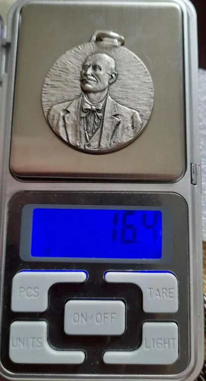 (МК2) Медальйон пам’ятний з Італії.  /кулон, медальон, підвіска, подвеска, жетон, медаль/ Де купити