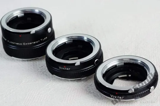 Vivitar AT-6 набор макро колец 12мм. 20мм. 36мм. Minolta MD Продаж