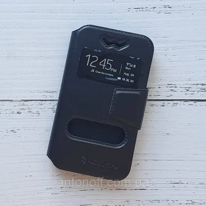 фото, Книжка універсальна Nillkin Slider / слайдер 3.6"-3.9" (12.7×7см) для телефона Black