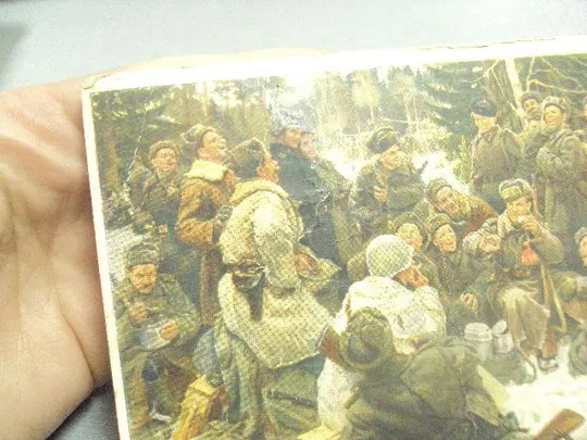 открытка непринцев отдых после боя 1953 №12560 Де купити