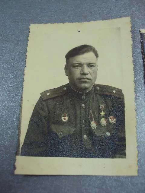 фотография герой советского союза гсс лот 2 шт №12163 З аукціону