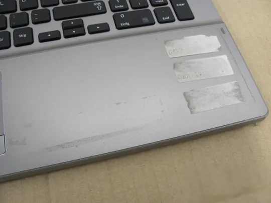 №80-11 панель палмрест та тачпад клавіатура для SAMSUNG 550P NP550P7C NP550P оригінал З аукціону