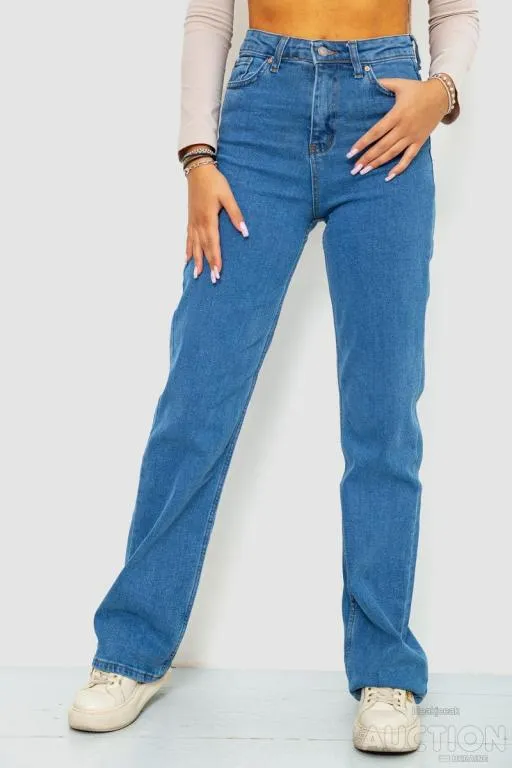 Джинсы женские, цвет синий, 244R410-2022 Ціна