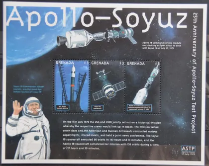 фото, Гренада Космос Союз-Аполлон 2000