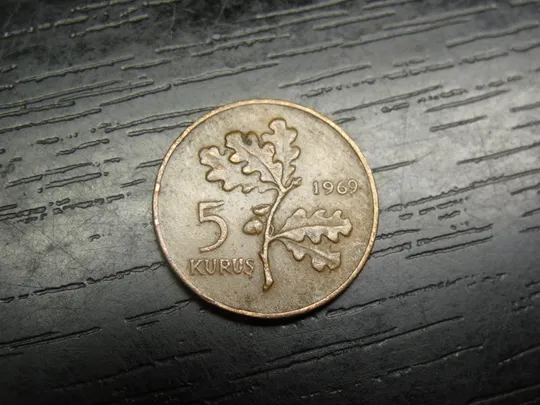 5 курушів Туреччина 1969 Ціна