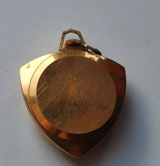 Часы кулон Заря СССР на отличном ходу экспортный вариант,позолота bf965 З аукціону