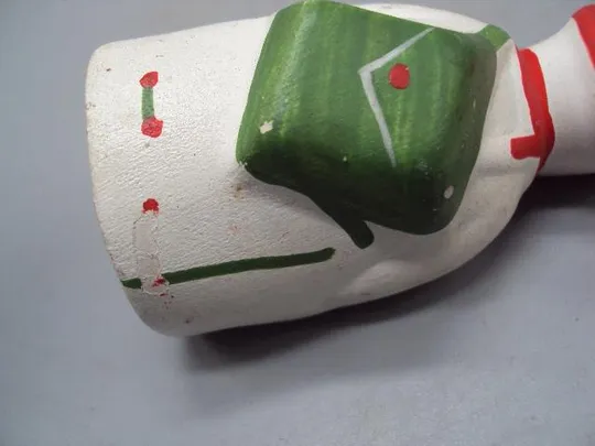 Фигура фарфор статуэтка миниатюра снеговик с сумкой почтальон высота 8 см №597м Недорого