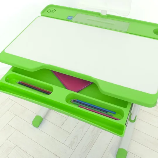 Детская Парта Bambi M 3111(2)-5, Регулируемая высота и наклон (до 60 °), с рег.стульч, подставка дл Продаж