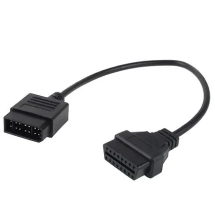 фото, Переходник с OBD2 16pin мама на Nissan 14pin папа