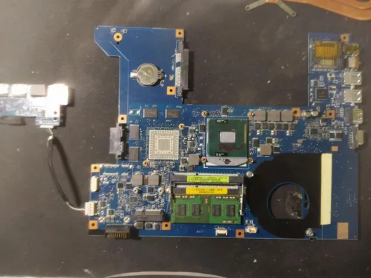 Материнська плата MEDION Eraser X6816, X6815, DNS A25 із радіатором охолодження РОБОЧА Ціна