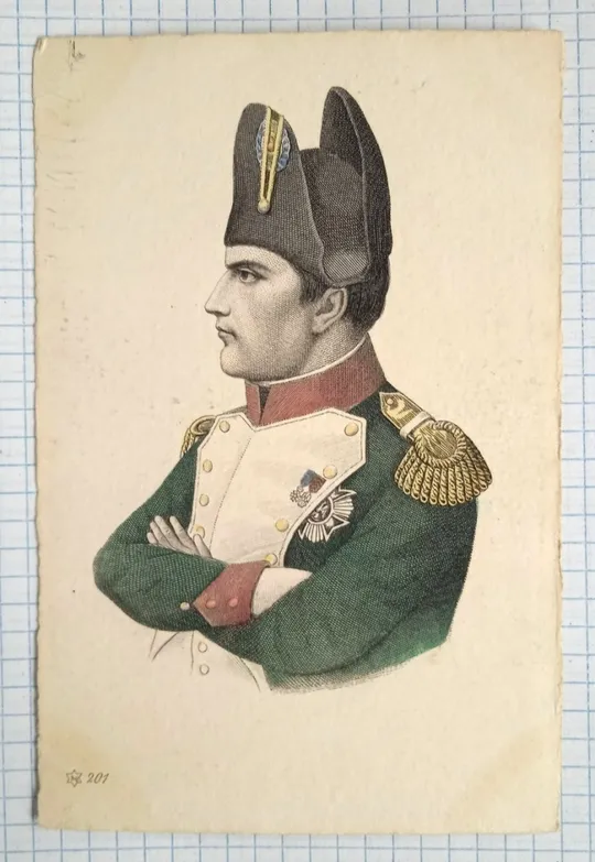 Поштова картка Наполеон Napoleon поч. ХХ ст. Німеччина bN12 Ціна