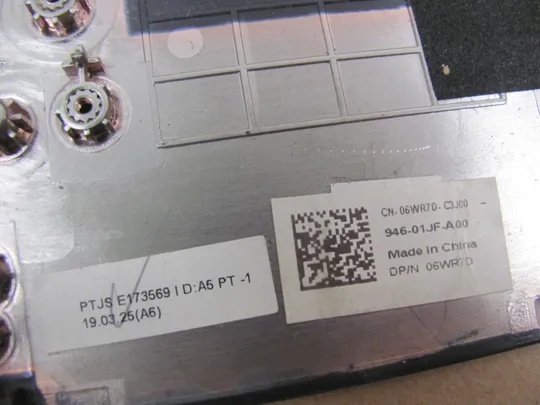 843-7 Кришка панель палмрест та тачпад  06WR7D для Dell Precision 7530 7540 M7540   оригінал Торговий майданчик