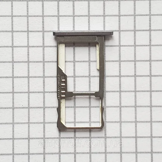 Тримач сімкарт Meizu M5 Note M621H для телефона оригінал Сірий Ціна