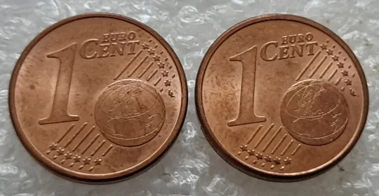 (6891) 1 євроцент 2019 Австрія - 2 монети одним лотом (1 евроцент Австрия) Продаж