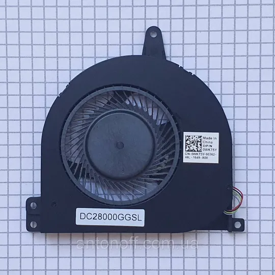 Кулер Dell Latitude E5470 LA-C631P / 0WKT5Y DC28000GGSL для ноутбука оригінал з розборки Ціна