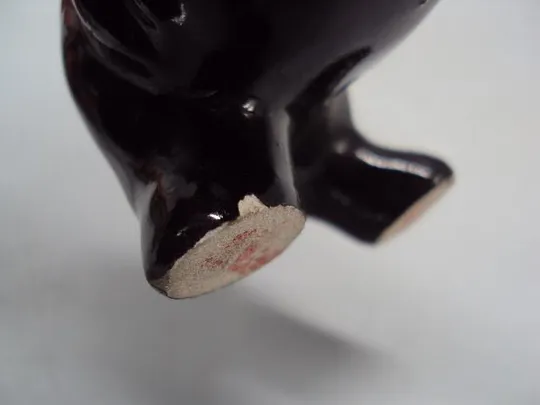 Фигура керамика статуэтка Константиновка собака терьер щенок собачка высота 11,5 см №12989 Де купити