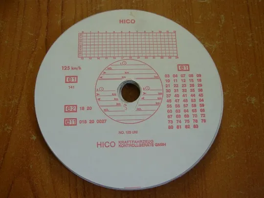 Шайба / Диск тахографа 125km/h .Не комплектний. Продаж