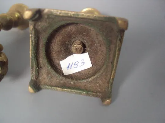 подсвечники пара подсвечник маленький высота 9 см (№ 1193 и № 1194) Інтернет-аукціон