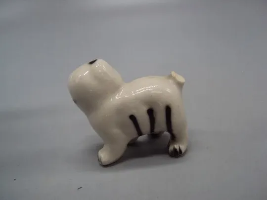 Фигура фарфор статуэтка котенок миниатюра котик Европа кот высота 3,5 см под реставрацию №11754 З аукціону