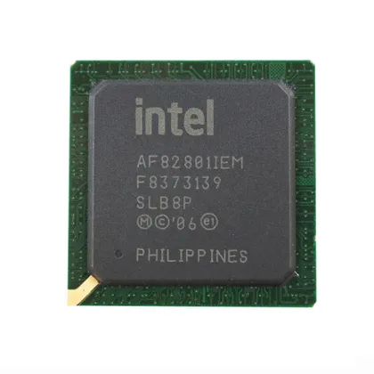 фото, Мікросхема INTEL AF82801IEM SLB8P південний міст для ноутбука