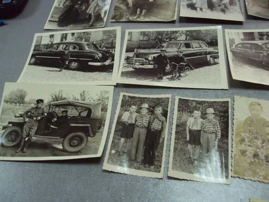 фотография послевоенная лот 23 шт №12100 З аукціону