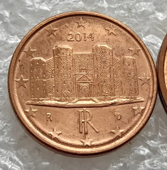 Купити (2109) 1 євроцент 2014 та 2 євроценти 2014 Італія - 2 монети одним лотом (1 евроцент 2014, 2 евроцента 2014 Италия)