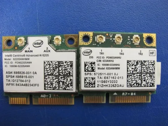 номер0116-35 Wi-Fi модуль 62205ANHMW 695915-001 572511-001 для HP ELITEBOOK 2570P 2560P оригінал З аукціону