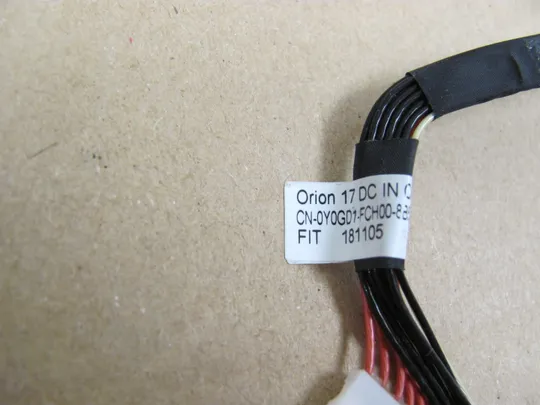 644-15 роз&#039;єм живлення 0Y0GD1  для  Dell ALIENWARE M17 R1 R2   оригінал Продаж