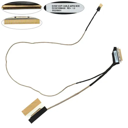фото, Шлейф матриці для ноутбука Acer (Nitro: AN515-54, AN514-54) 40pin LED (DC02C00MA00)