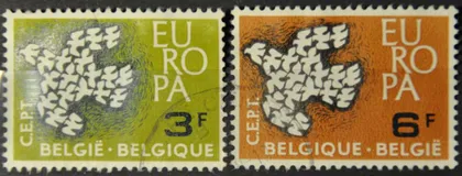 фото, Бельгия Европа СЕПТ 1961