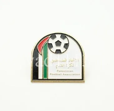 фото, футбол  значок  Федерация футбола Палестины  /конфедерация АЗИЯ/