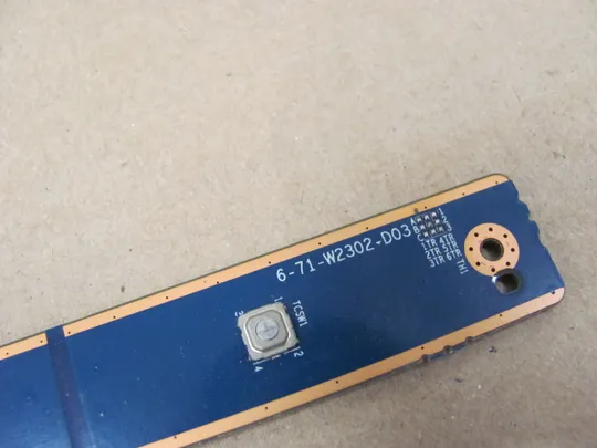 676-6 плата кнопки тачпаду 6-71-W2302-D03 для Clevo W230SS W230SD W230SS W230ST оригінал З аукціону