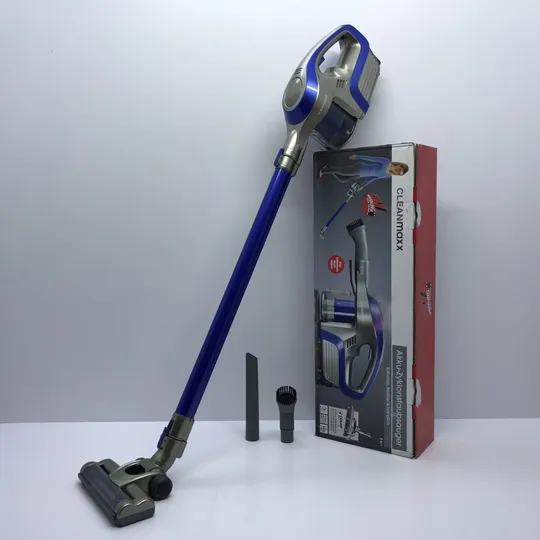 Акумуляторний Пилосос CLEANmaxx 9847 Blue/Grey З аукціону