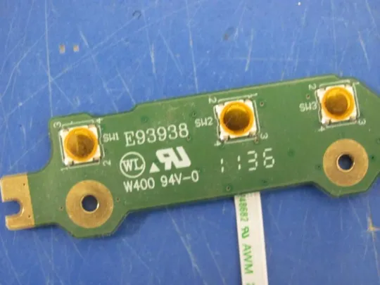 №239-15 плата кнопки ВКЛ E201362 для TOSHIBA TECRA R850 оригінал З аукціону