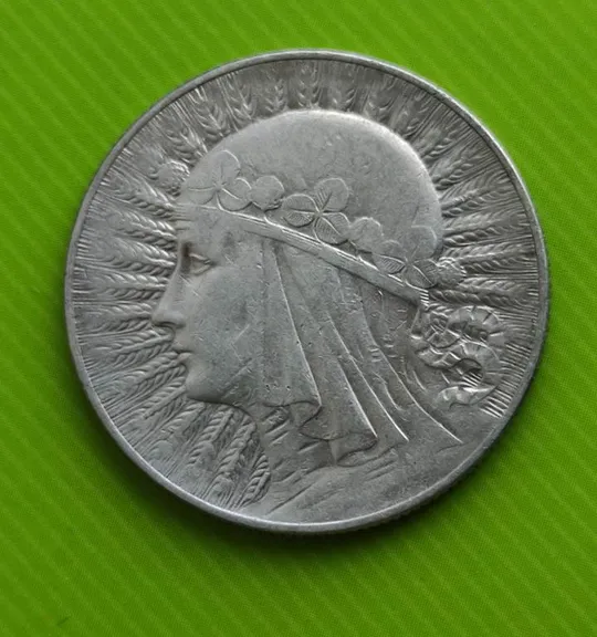 Монета 5 злотых 1933 года серебро Ядвига Польша pt834. Ціна