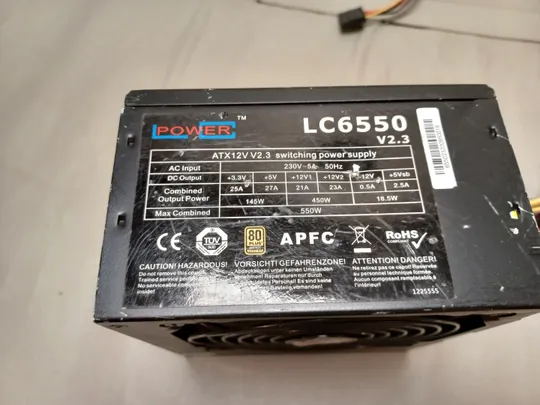 0732 блок живлення для ПК LC POWER LC6550 Продаж