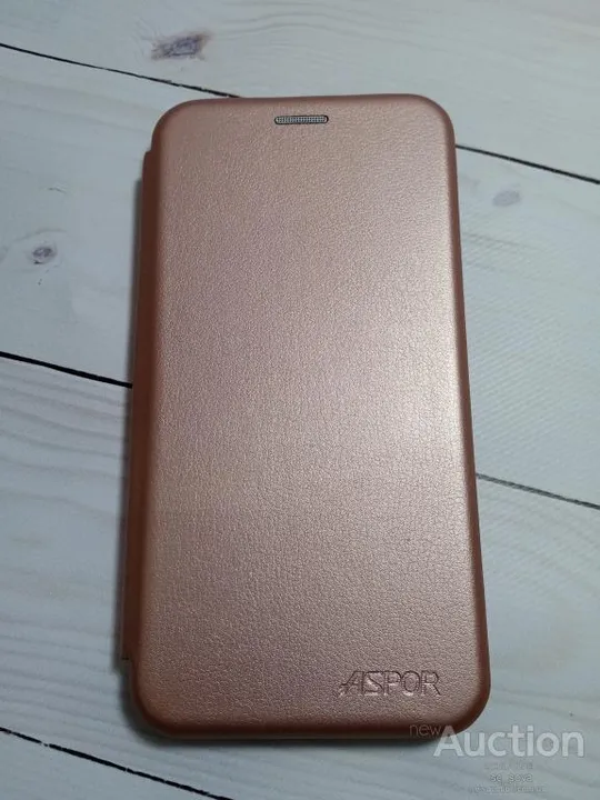 Купити Чохол-книжка Aspor leather для Xiaomi Redmi Note 8 Pro золотий