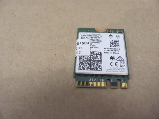 номер0789-7 WI-FI модуль  8265NGW 01AX702 851594-001  для HP EliteBook 745 840 G5 G6 850 470 G5  оригінал Ціна