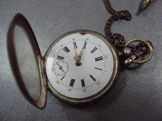 часы карманные cylindre серебро под ключ №51 (№2123) Недорого